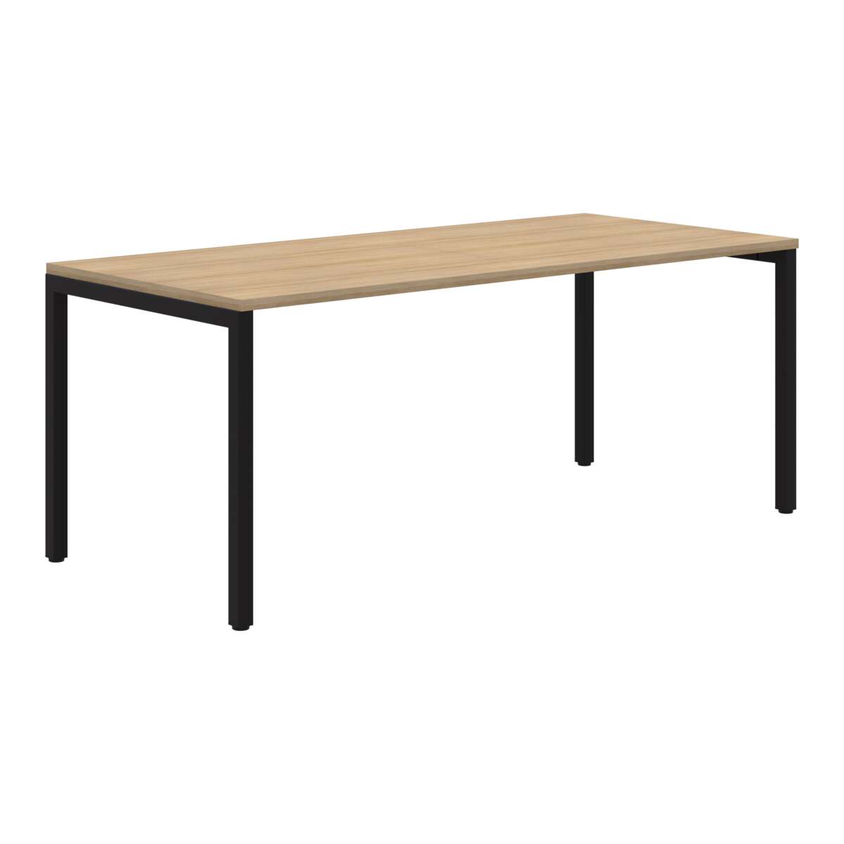 Canteen Table Classic Oak/Black - Avero 1091-10991107
