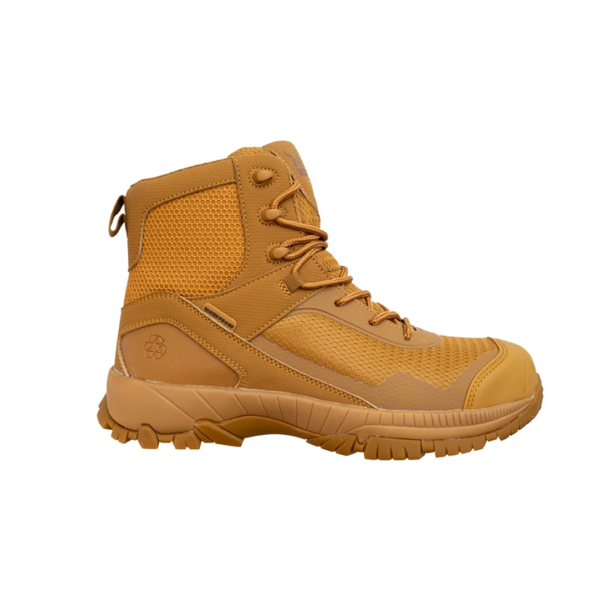 Munka, Renew High Zip Sided Safety Boot - Wheat - 05