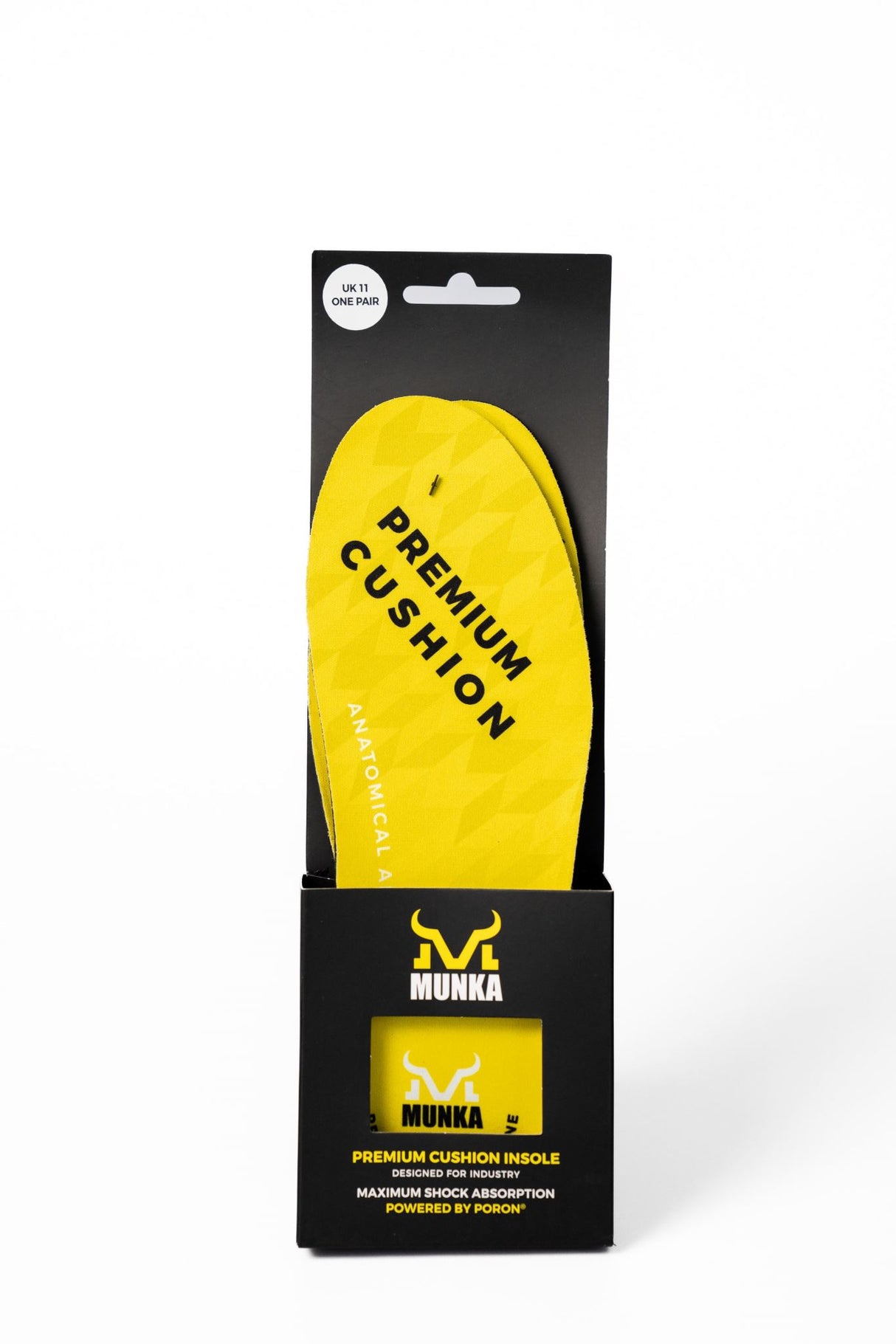 Munka Premium Cushion Insole (Pair) - Yellow