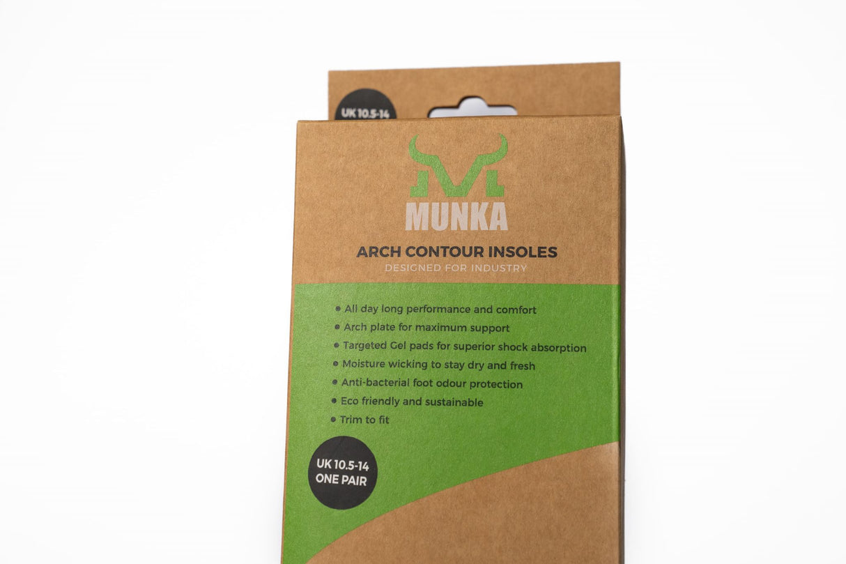 Munka Arch Contour Insole (Pair) - Green