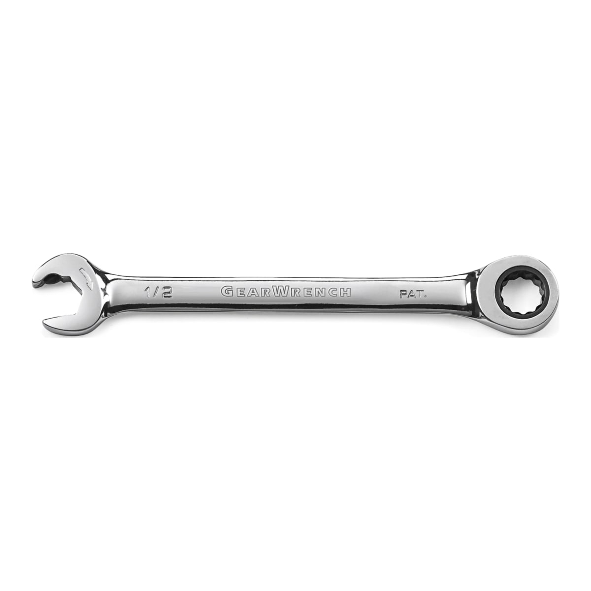 GearWrench 1/2" Sae Open End Ratcheting Wrench 251 x 47 x 32mm