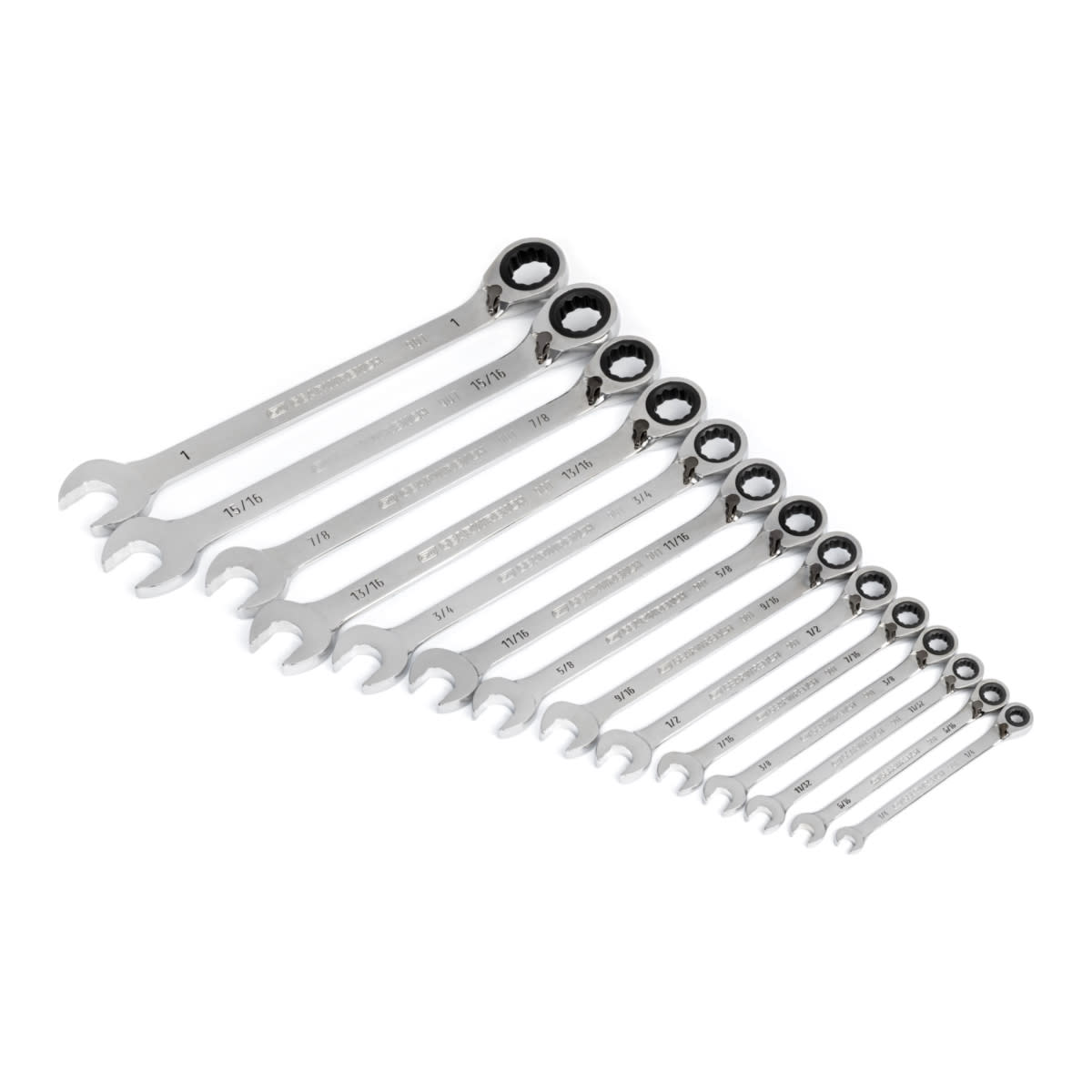 GearWrench Reversible Ratcheting Wrench Set 355 x 279 x 53mm 14 (Piece)