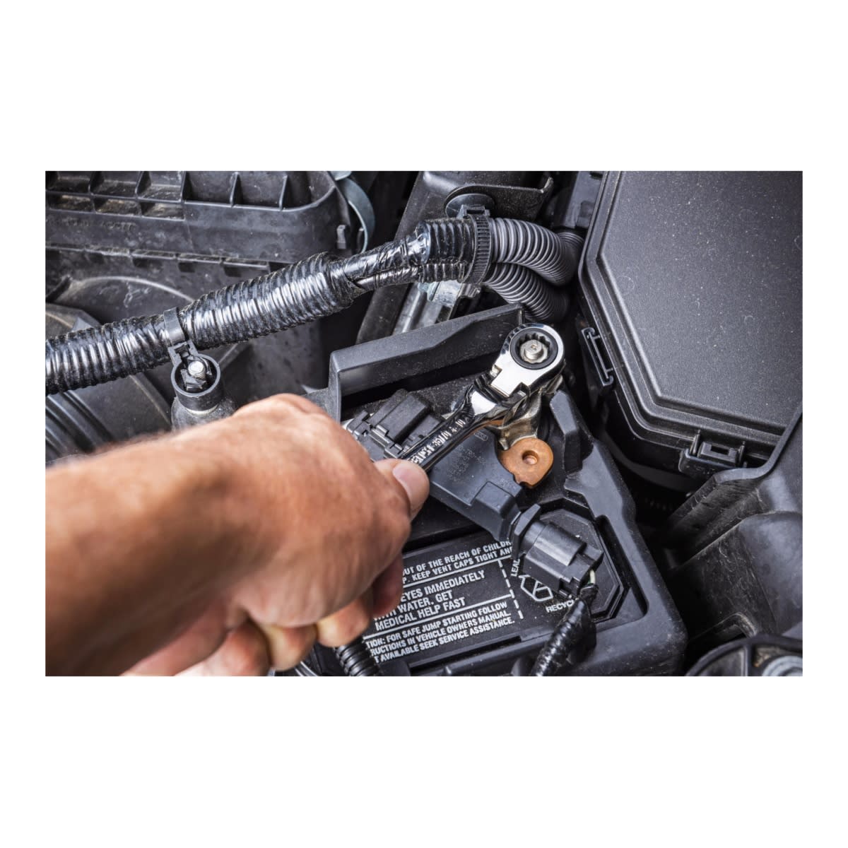GearWrench 10mm Flex Head Ratcheting Wrench 168 x 23 x 8mm
