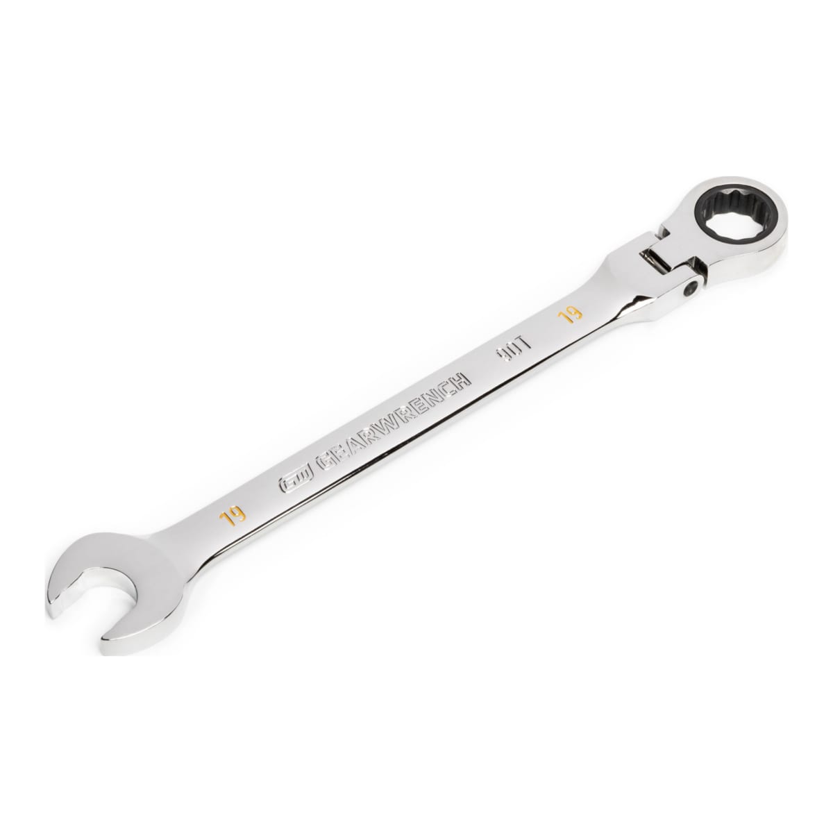 GearWrench 19mm Flex Head Ratcheting Wrench 272 x 38 x 11mm