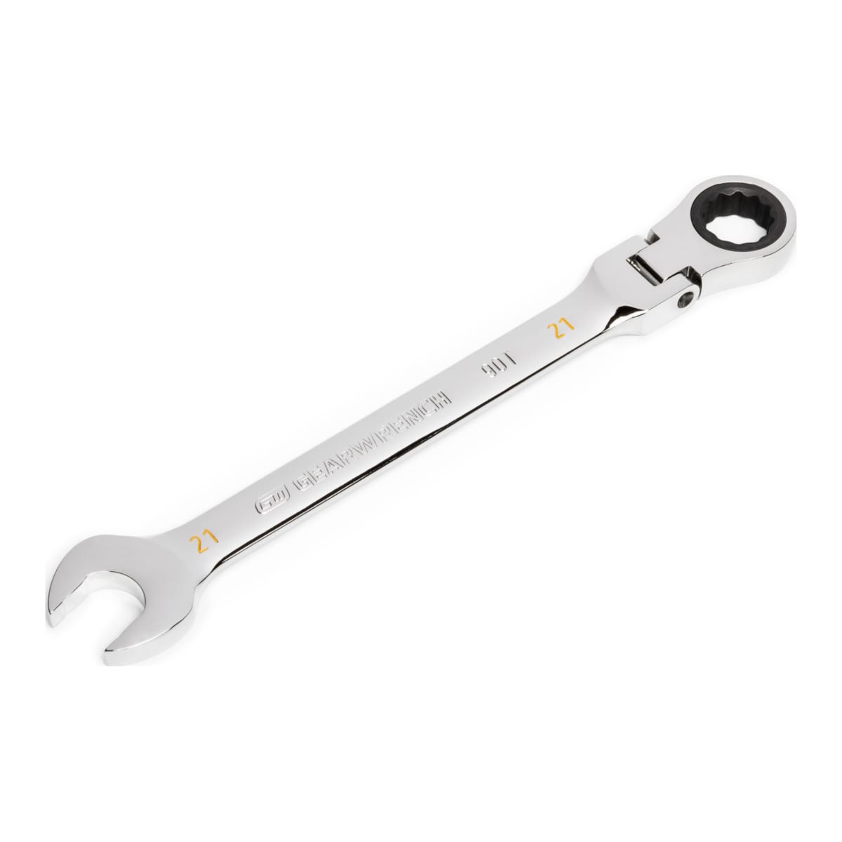 GearWrench 21mm Flex Head Ratcheting Wrench 292 x 47 x 18mm