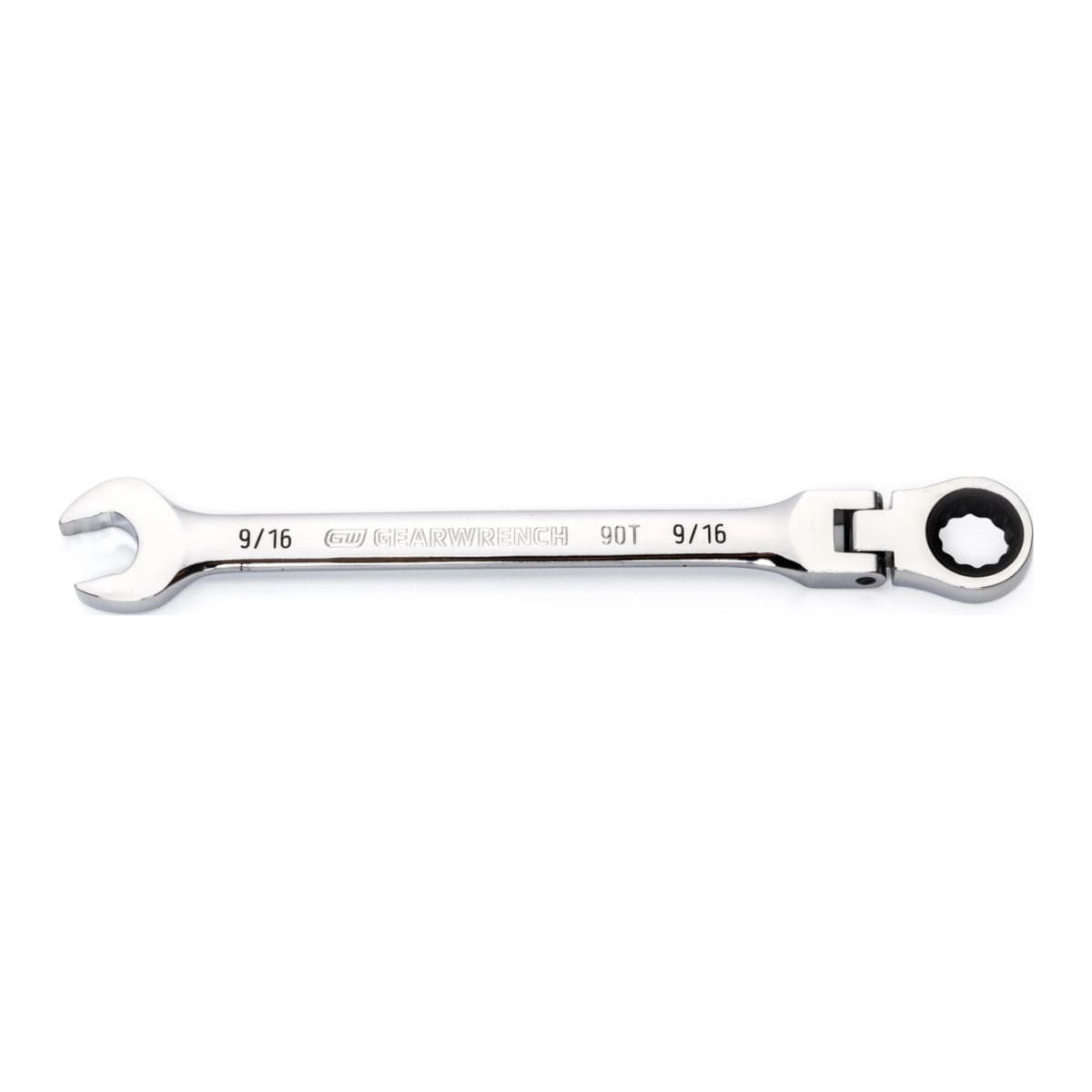 GearWrench 9/16" Flex Head Ratcheting Wrench 185 x 25 x 23mm