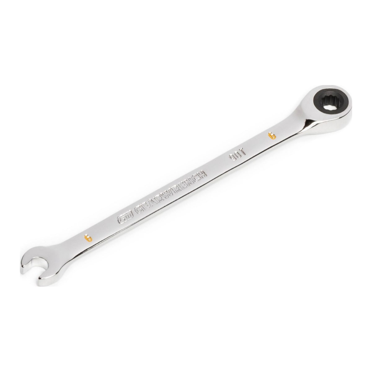 GearWrench 6mm 90T Combination Ratcheting Wrench 114 x 13 x 6mm