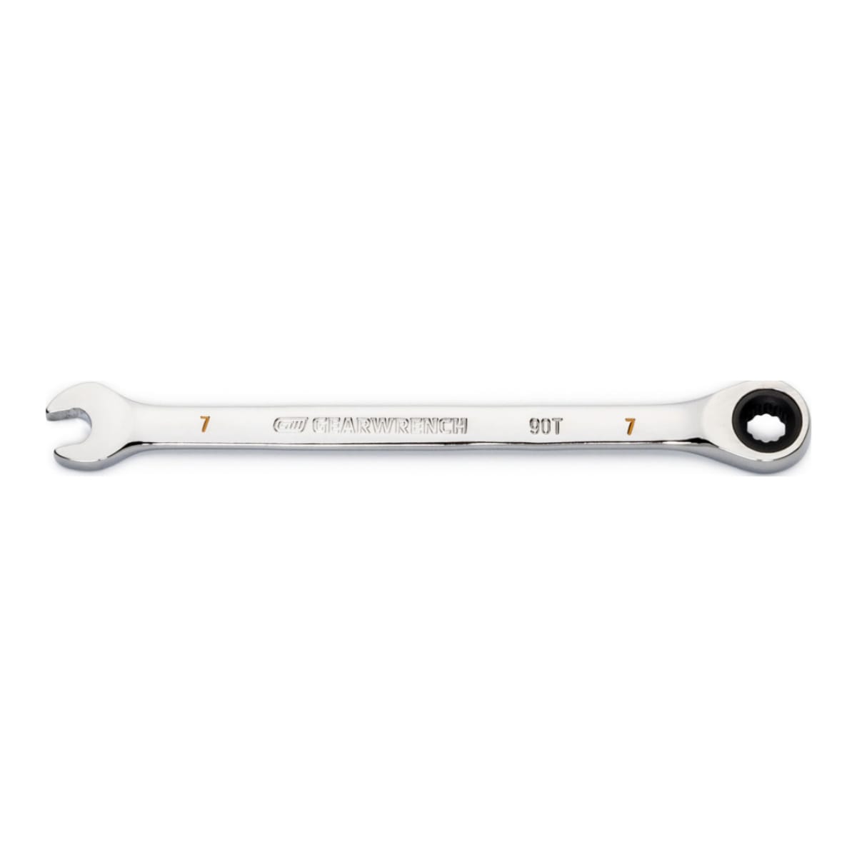 GearWrench 7mm 90T Combination Ratcheting Wrench 133 x 13 x 8mm