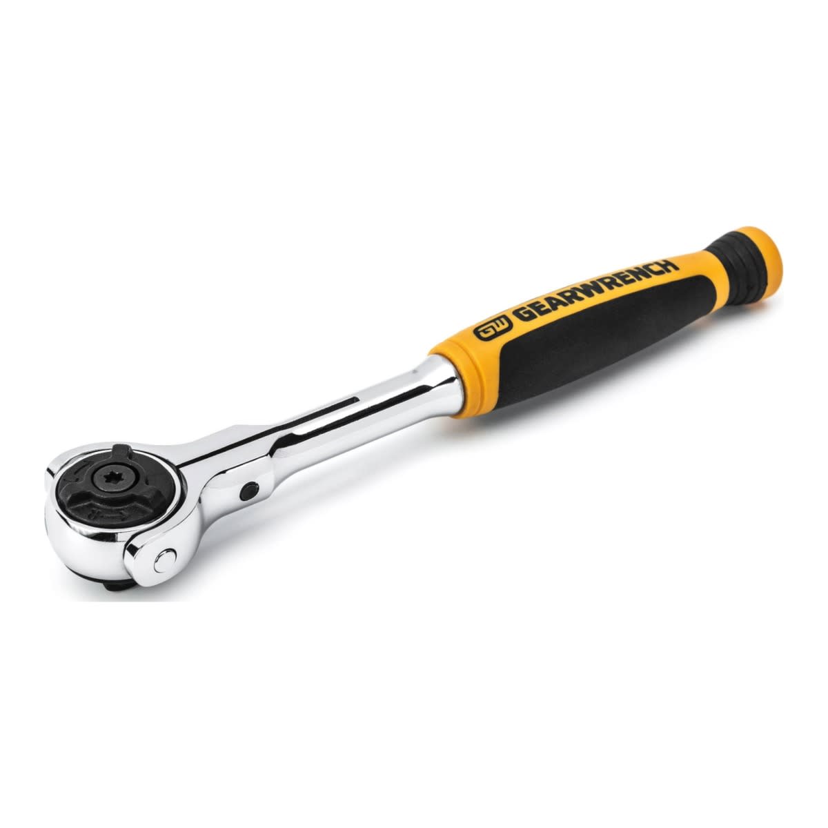GearWrench 1/4" Drive Roto Cushion Grip Ratchet 202 x 67 x 46mm