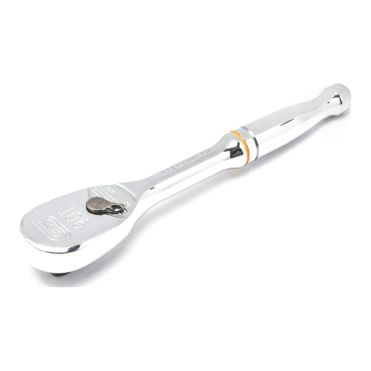 GearWrench 1/4" Drive 90-Tooth Teardrop Ratchet 190 x 178 x 30mm