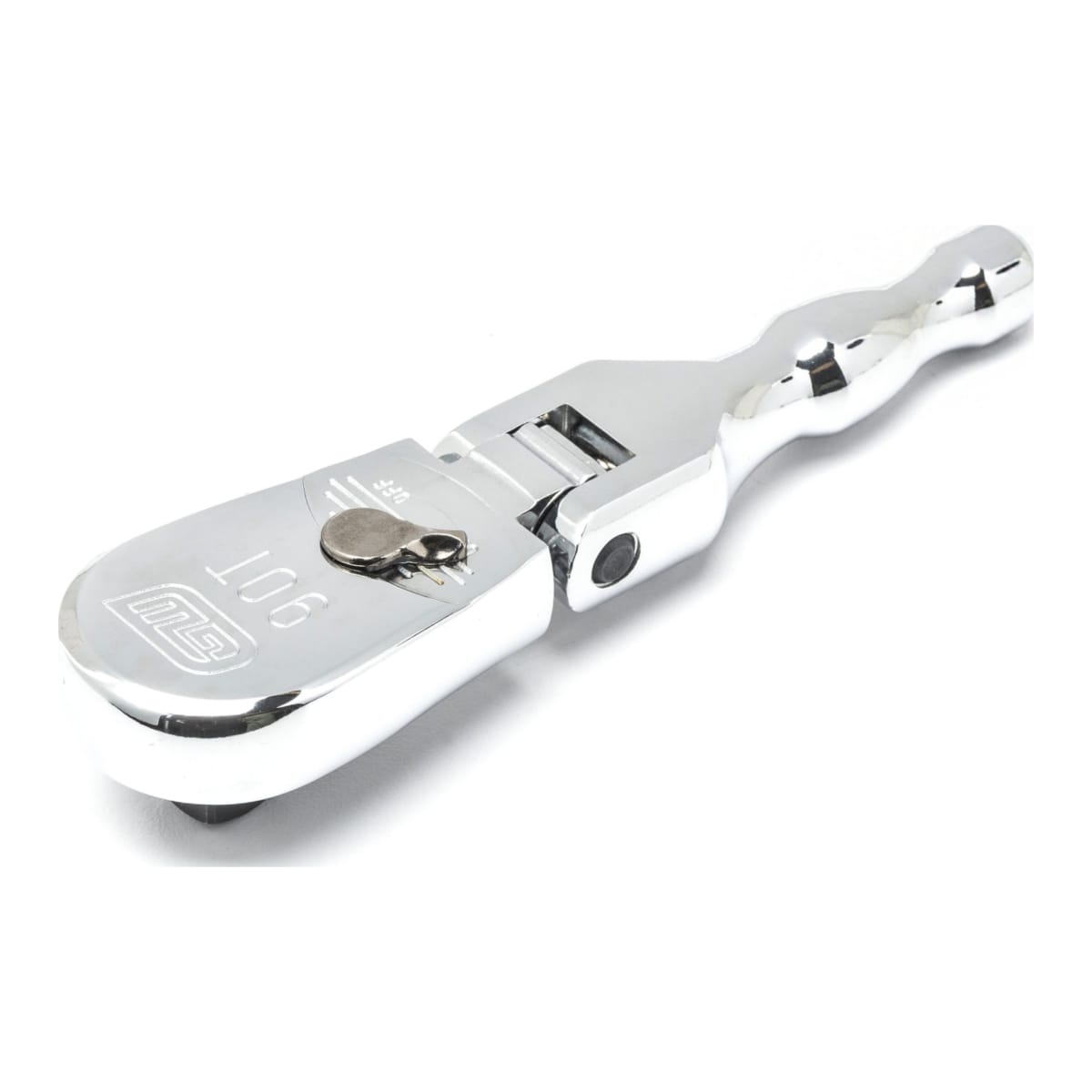 GearWrench 90T Stubby Flex Head Teardrop Ratchet 118 x 178 x 30mm