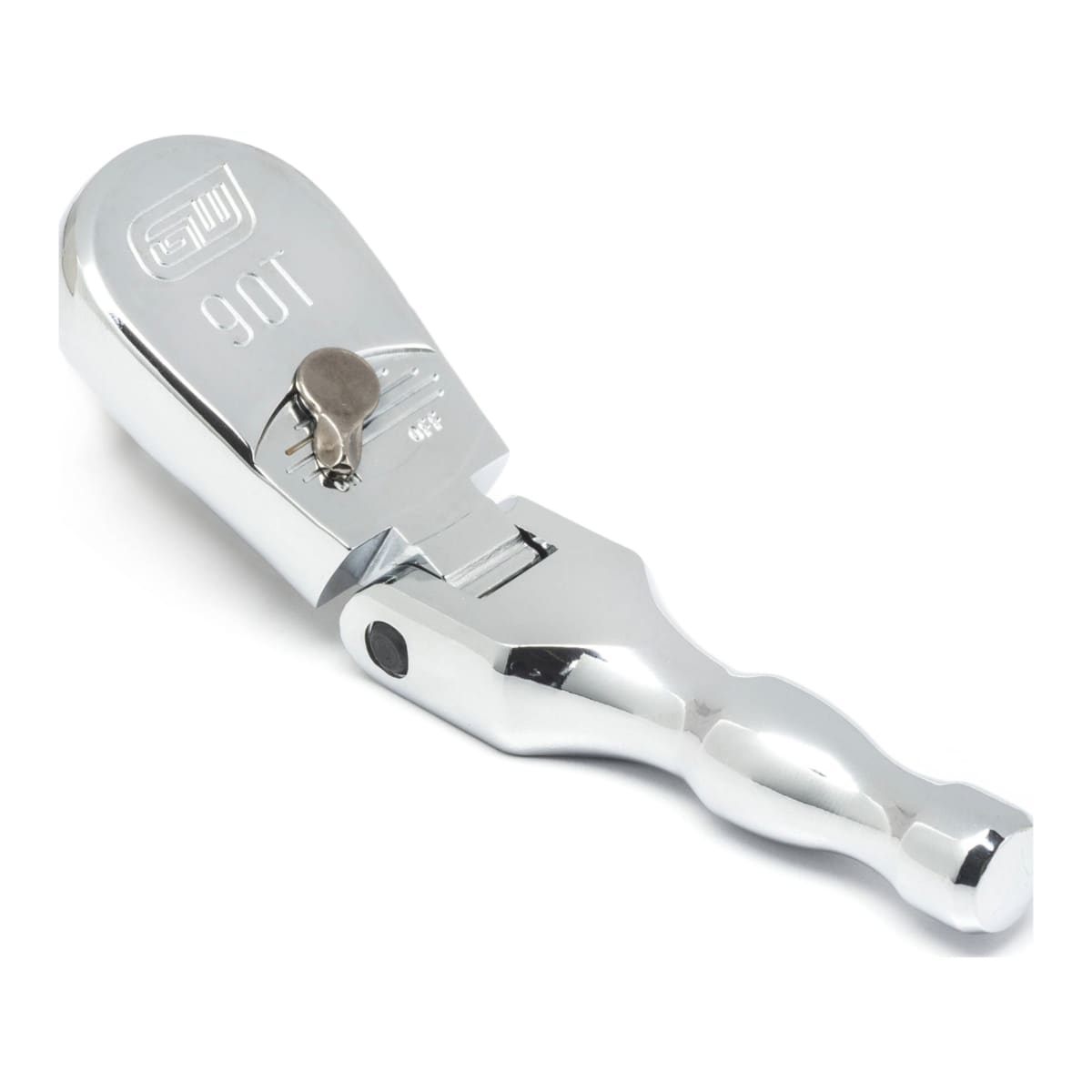 GearWrench 90T Stubby Flex Head Teardrop Ratchet 118 x 178 x 30mm