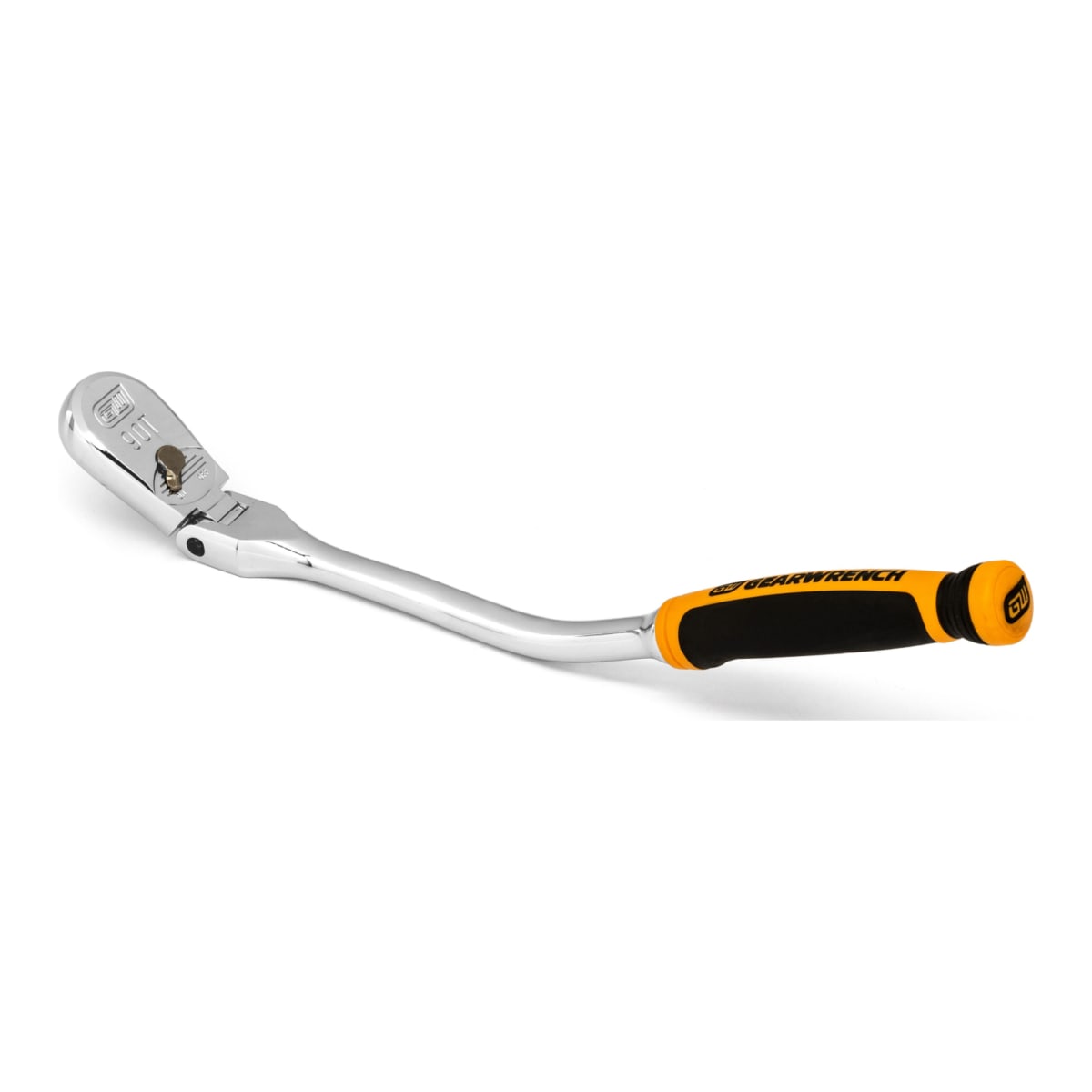 GearWrench 90T Offset Flex Head Teardrop Ratchet 52 x 387 x 51mm