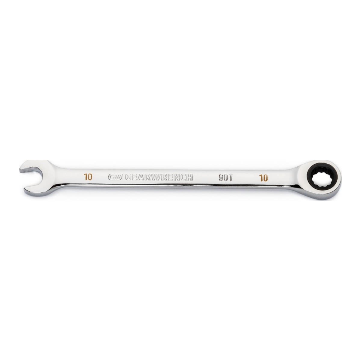 GearWrench 10mm 12Pt Combination Ratcheting Wrench 245 x 25 x 8mm