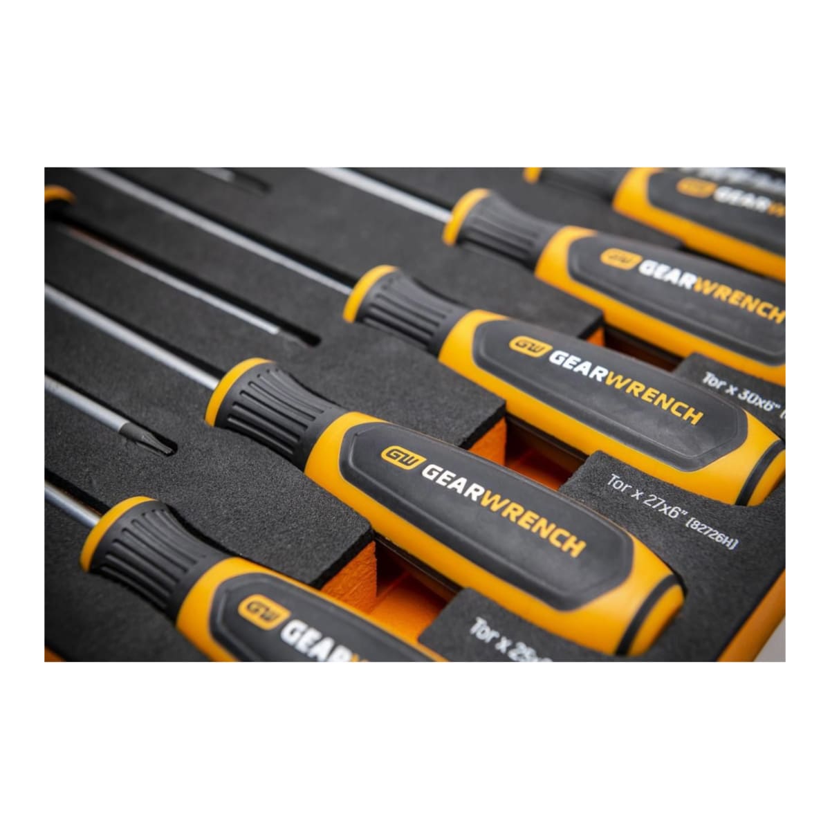 GearWrench Torx Screwdriver Set in EVA Tray 250 x 341 x 31mm 10 (Piece)