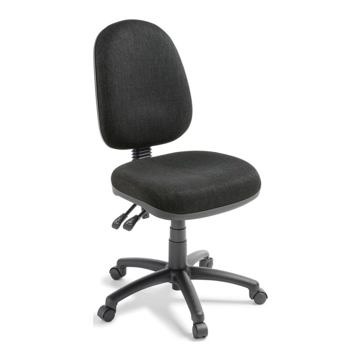 Eden Tag Keylargo Ebony Fabric 3.5 Ergonomic Chair