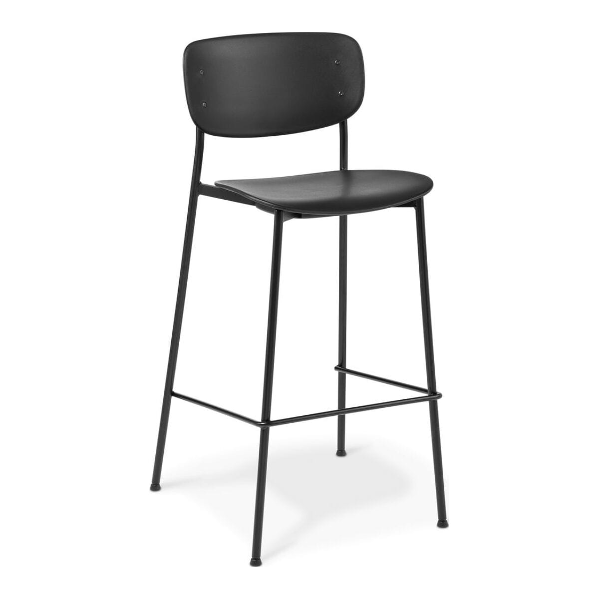 Eden Quiz Black Bar Stool