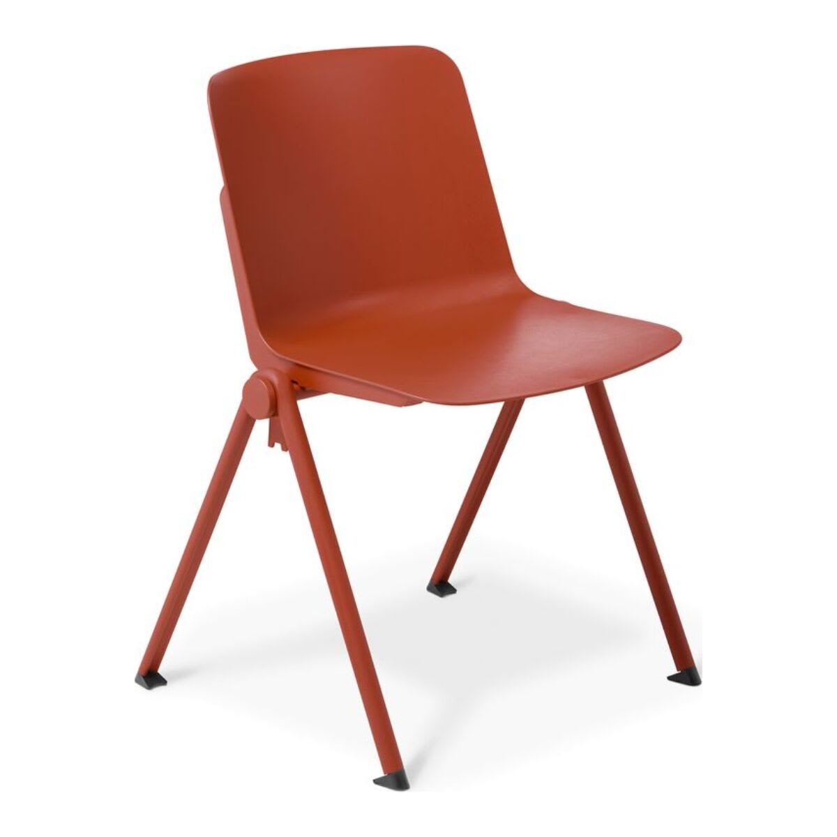 Eden Scout 4-Leg Rust Stacker Chair