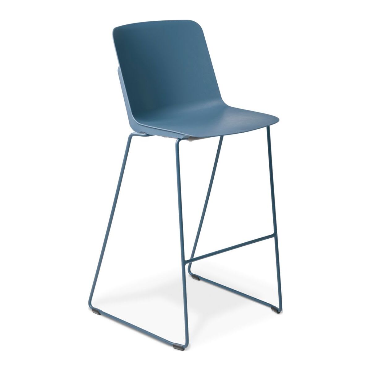 Eden Scout Blue Bar Stool