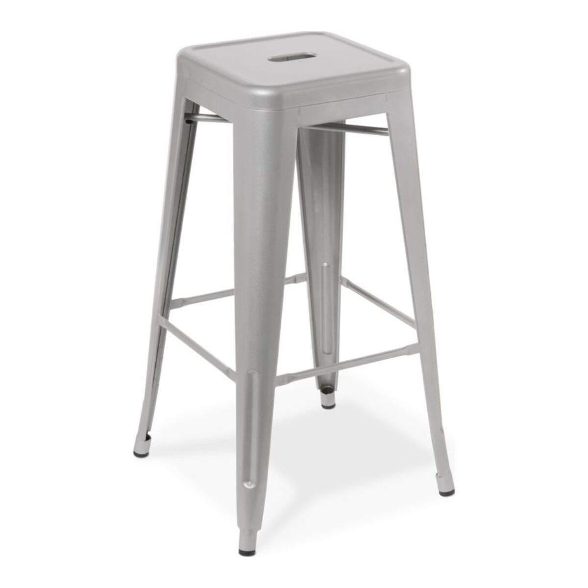 Eden Silver Industry Bar Stool