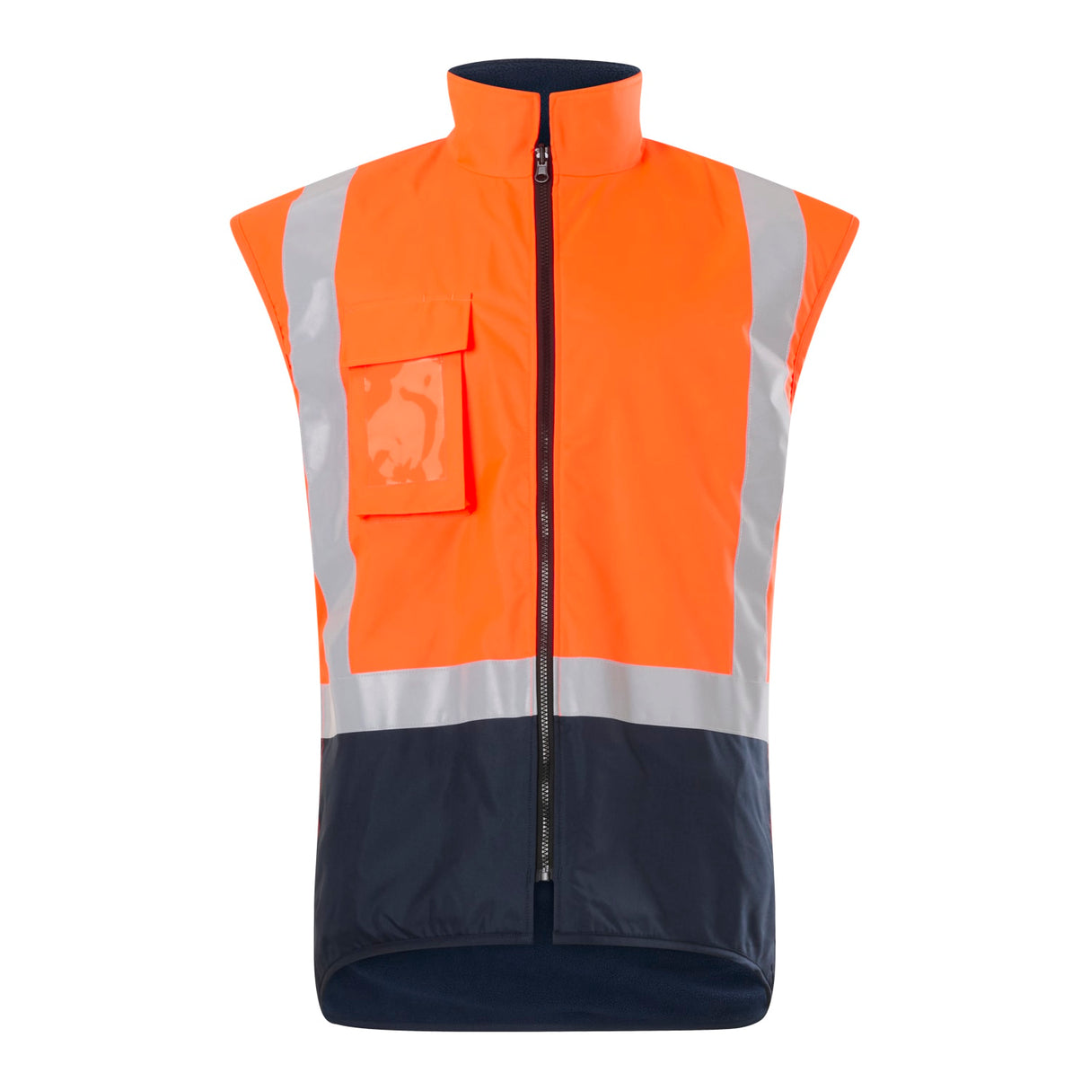 Tornado Essentials, Reversible Winter Vest, T01415 - Orange/Navy