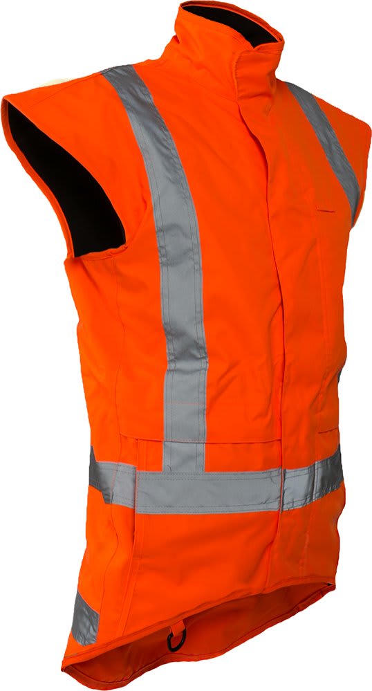 StormPro, TTMC Fleece Lined Vest - Orange