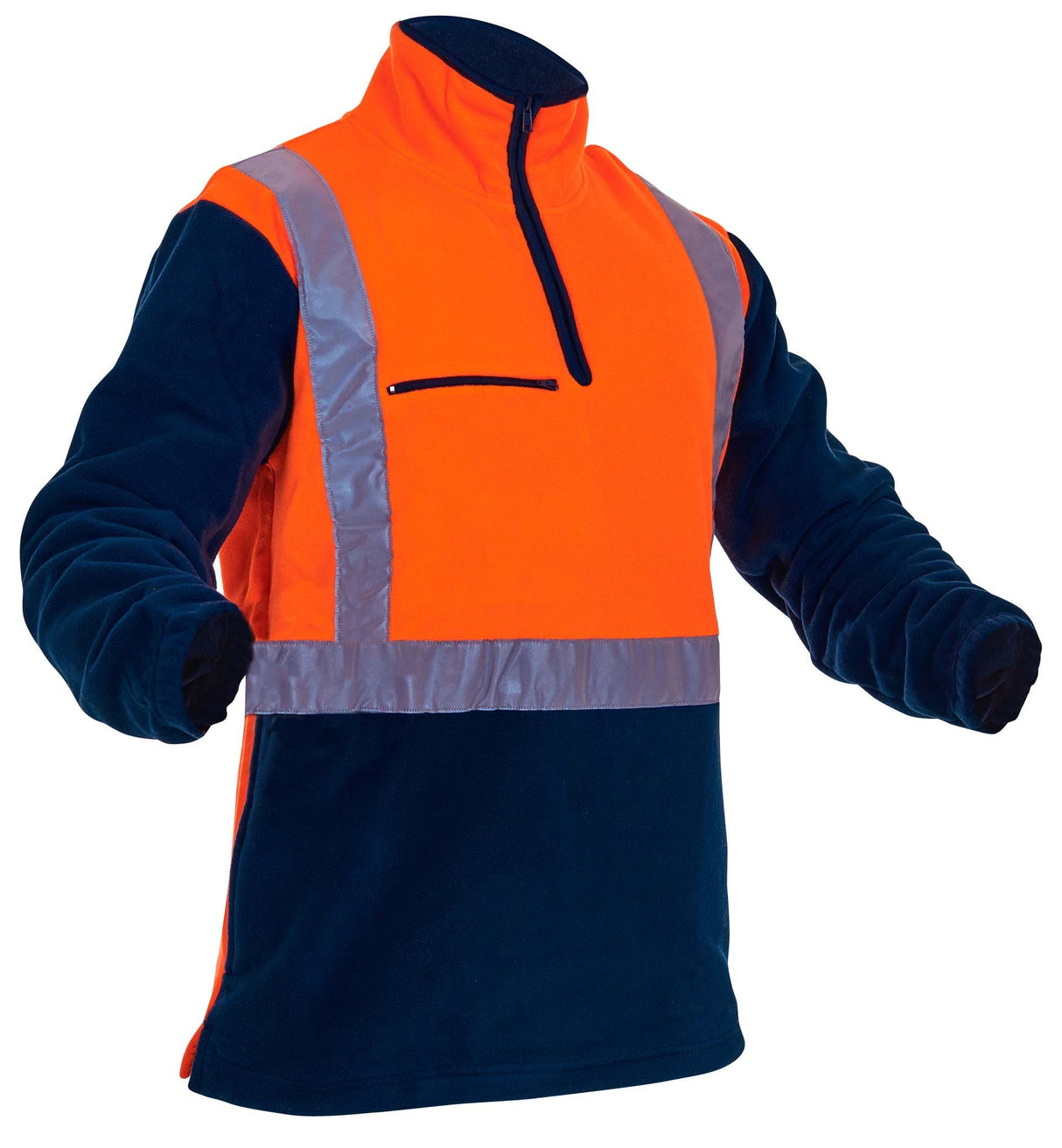 Esko Day Night 1/2 Zip Polar Fleece, PCF1012 - Yellow/Black