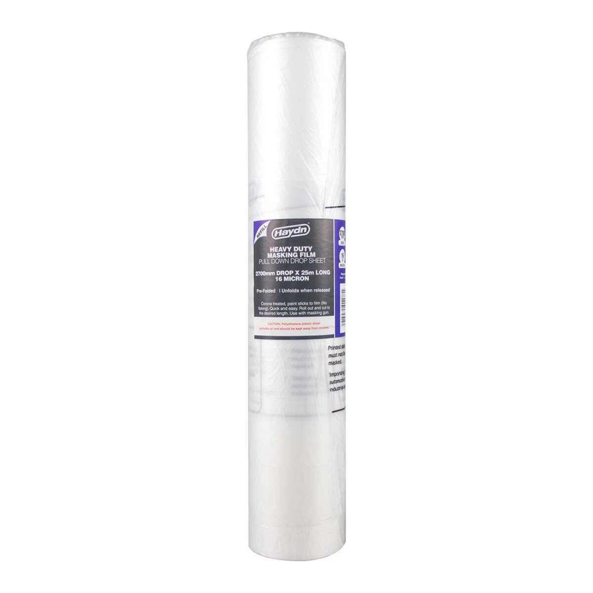 Haydn Pre-folded HD Masking Film 2700mm x 25m