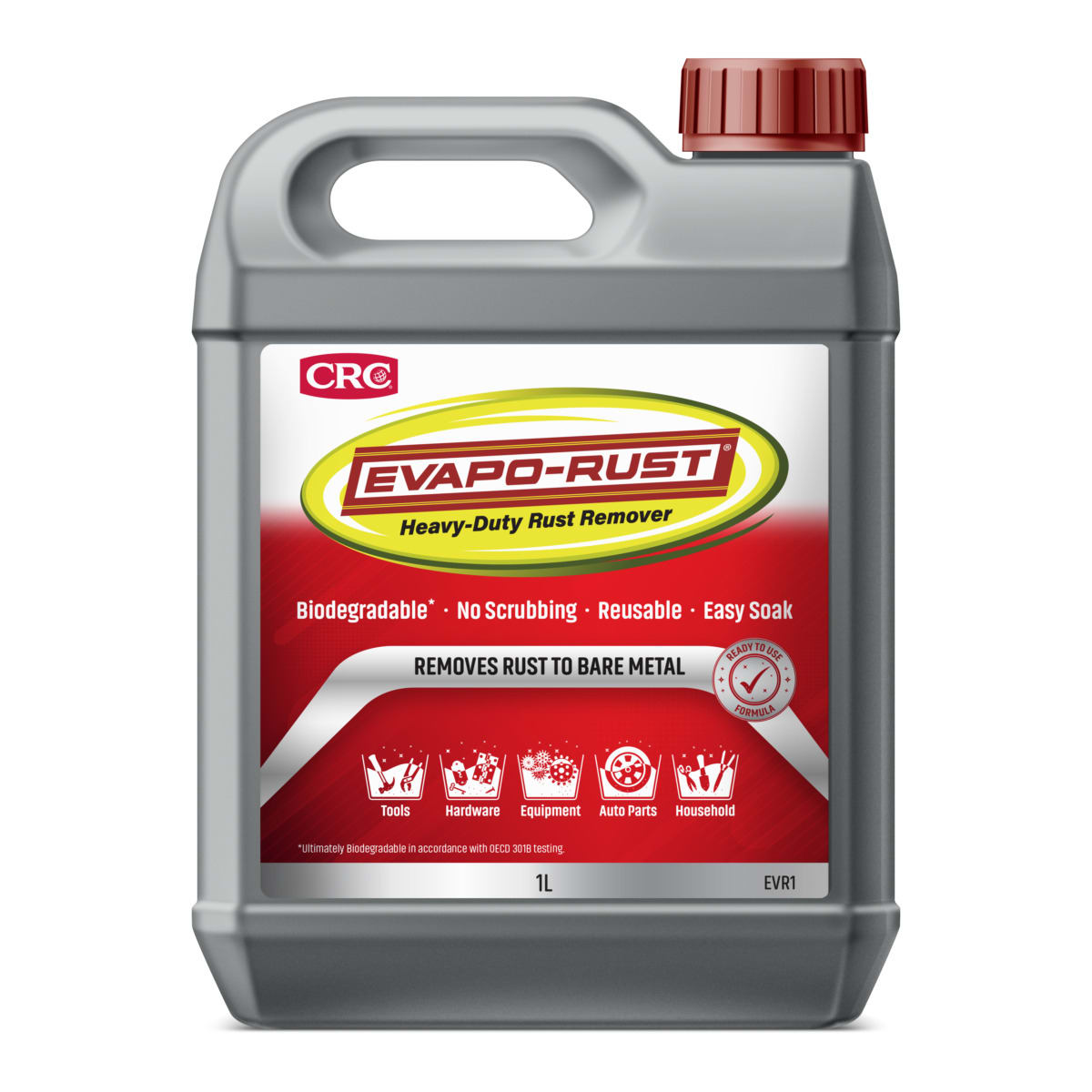 CRC Evapo-Rust Ready to Use Liquid EVR1 1L