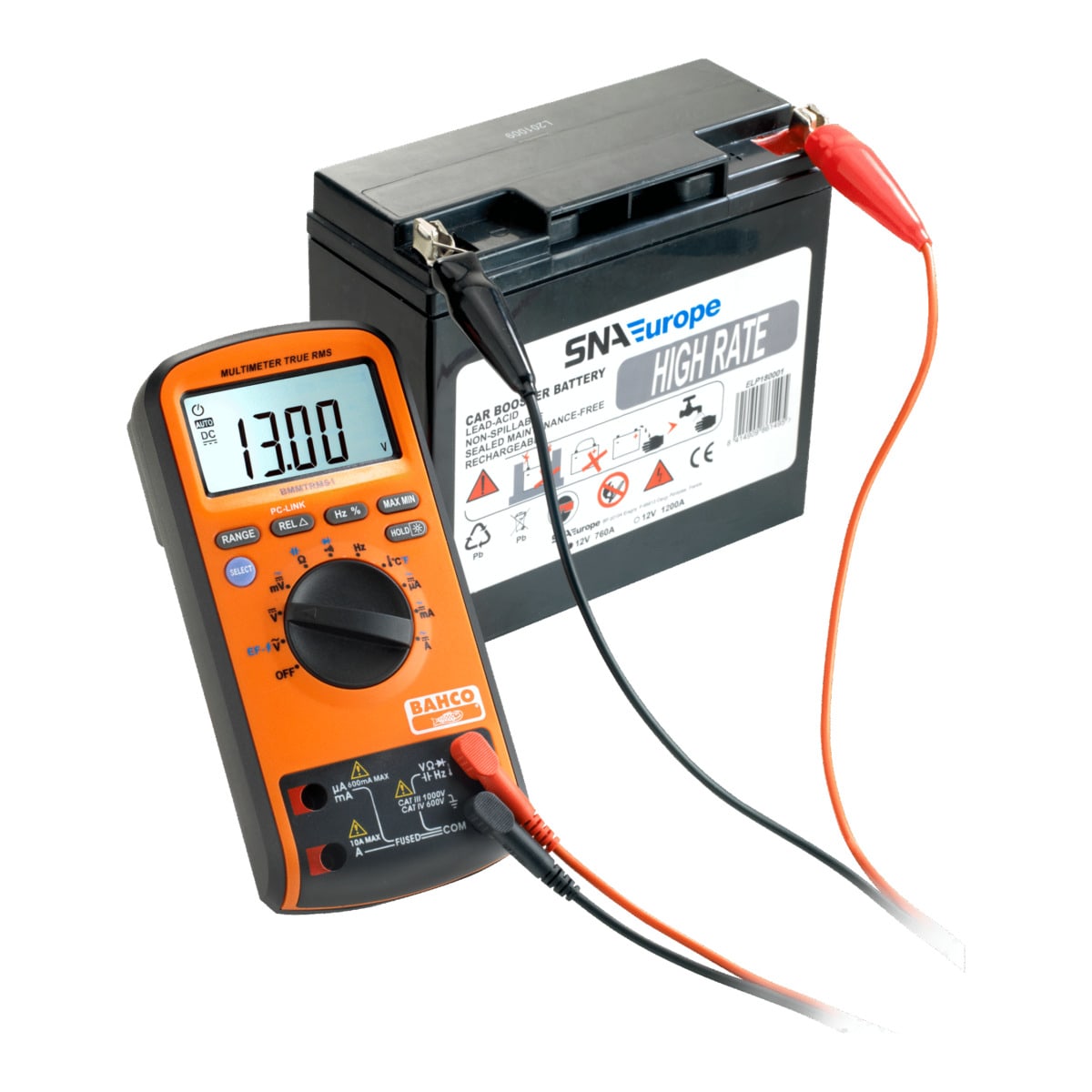 Bahco Digital Multimeter Set BMMTRMS1