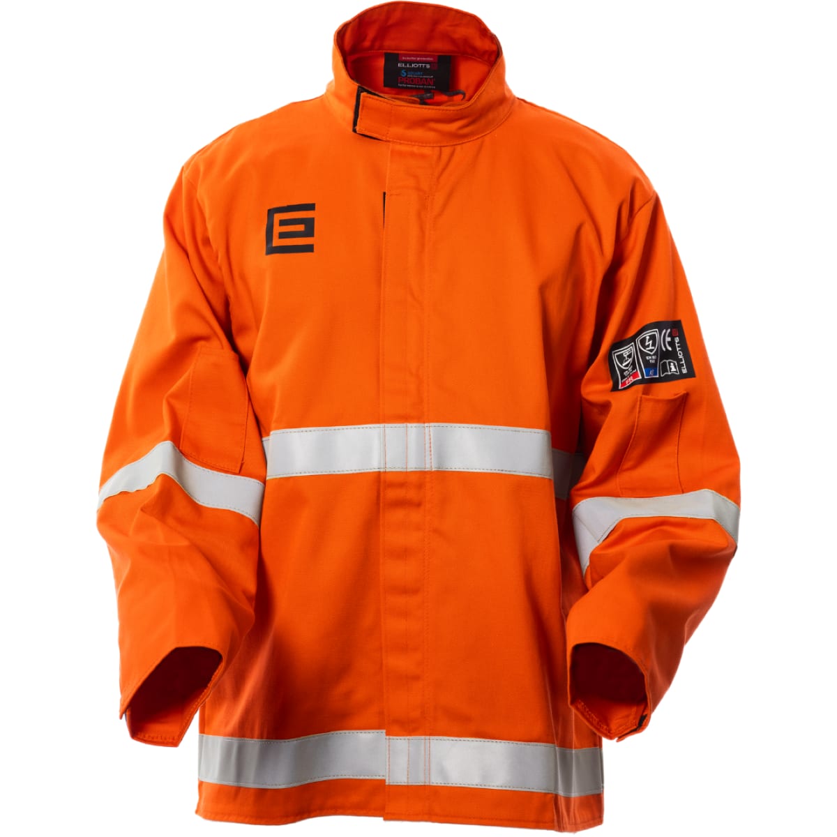 Proban Flame Retardant Hi Vis Welders Jacket S-6XL (Each) - Orange