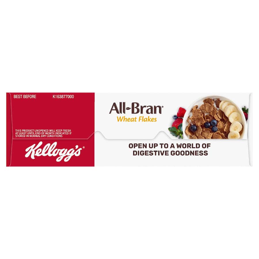Kellogg's All Bran Cereal Wheat Flakes 330g