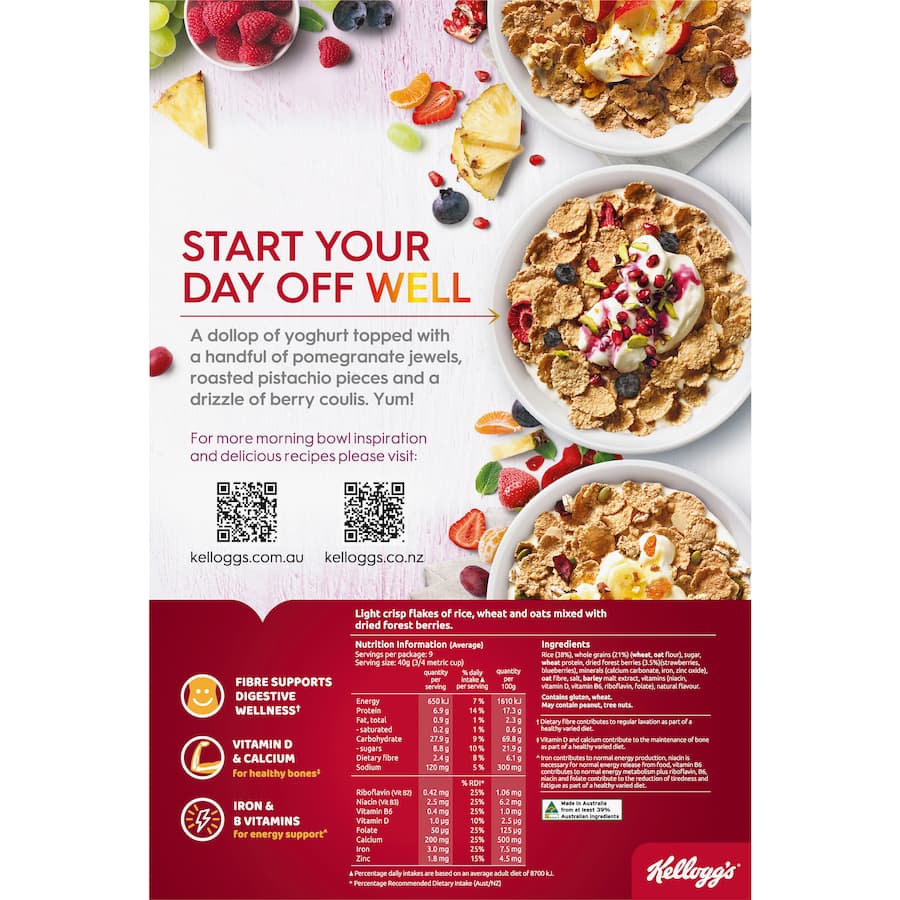 Kellogg's Special K Cereal Forest Berries 380g