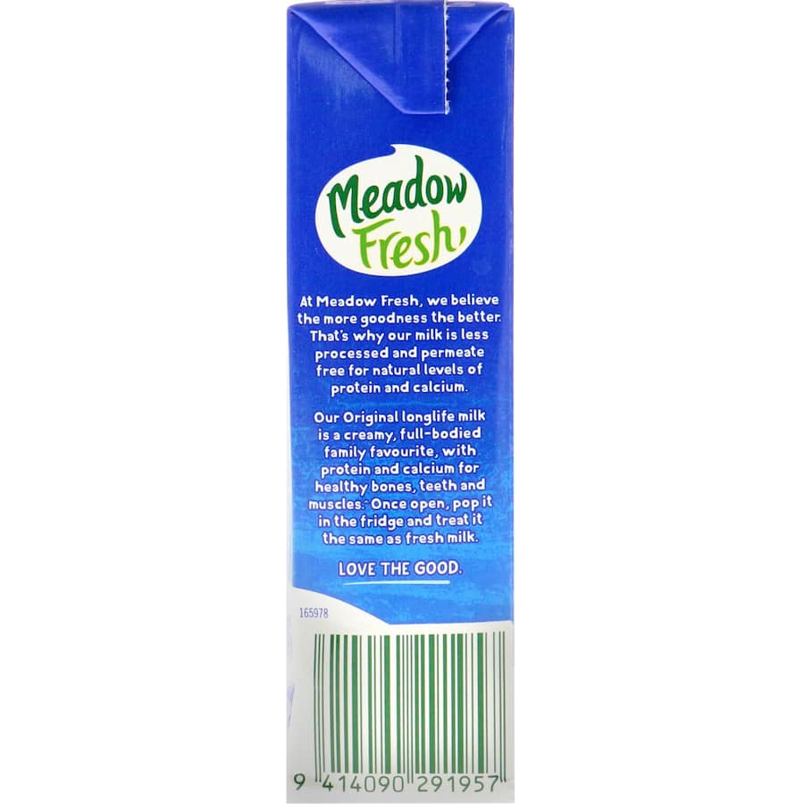 Meadow Fresh Milk Original Uht Carton 250mL