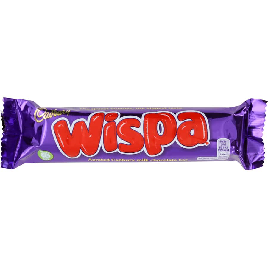 Cadbury Chocolate Bar Wispa 36g