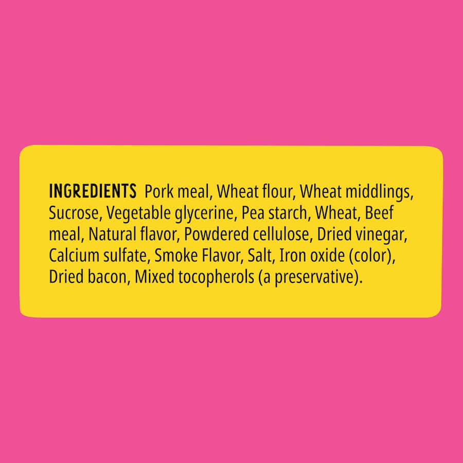 Bonkers Dog Treats Zoomers Smoky Bacon Pouch 85g