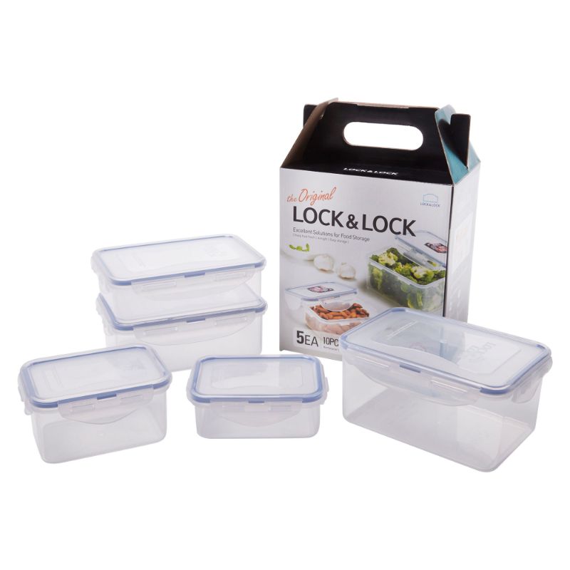 Storage Set - LocknLock Classic Rectangular (5pcs)
