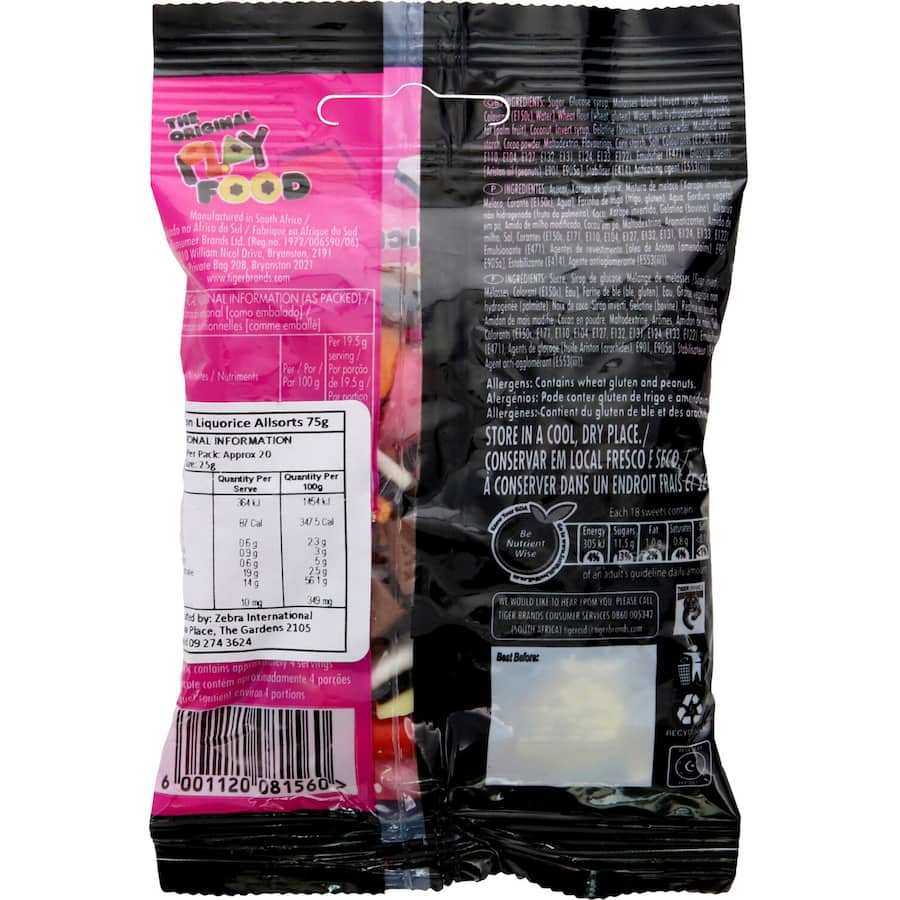 Beacon Licorice Allsorts 75g