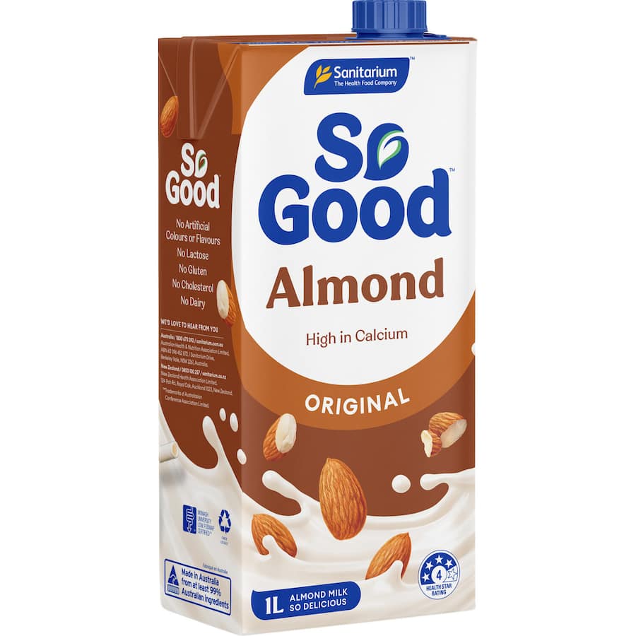 Sanitarium So Good Almond Milk Original Carton 1L