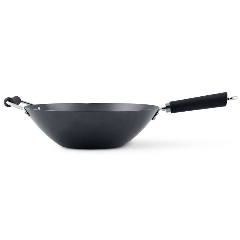 Wok - Ken Hom Excellence Non Stick Carbon Steel (31cm)