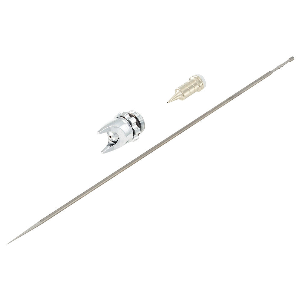H&S Airbrushes - EVO 2024 0.28mm FineLine Headset with Nozzle - Needle - Aircap