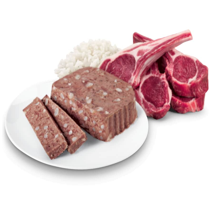 Optimum Wet Dog Food With Lamb & Rice Tray 100g