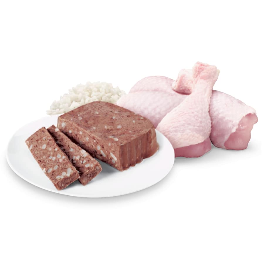 Optimum Wet Dog Food With Chicken & Rice Tray 100g