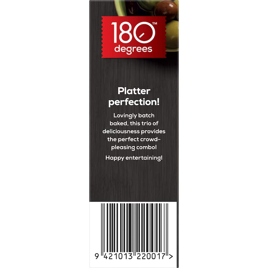 180 Degrees Crackers Premium Variety Pack 285g