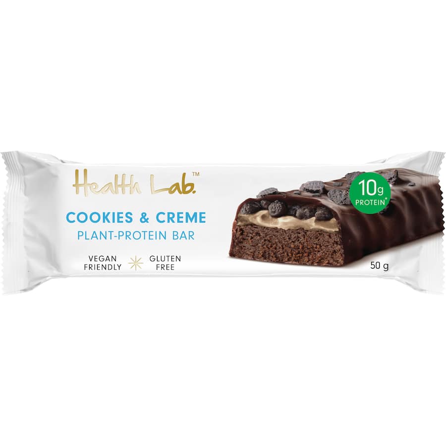 Health Lab Protein Bar Cookies & Cream 50g