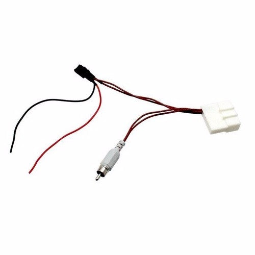 Reverse camera retention harness for Toyota, ensures seamless integration and OEM-quality for 2014 Camry and Prado models.