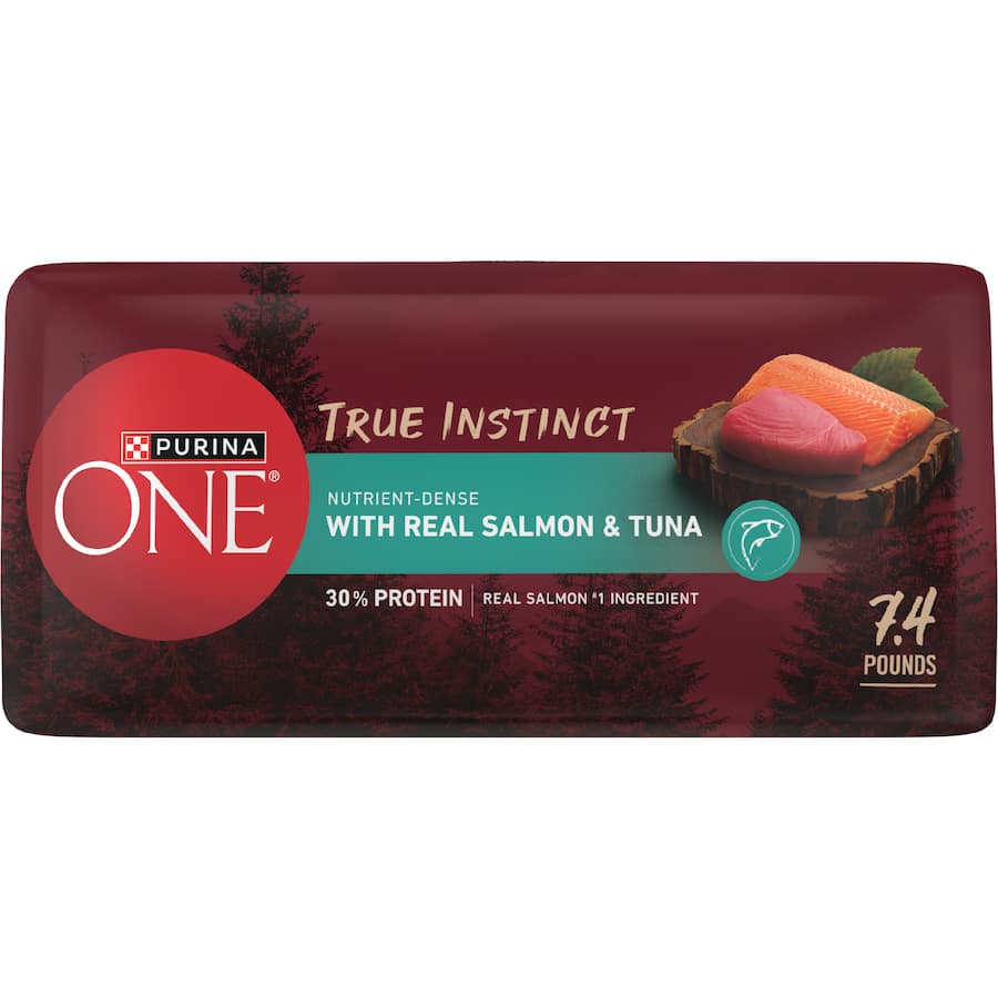 Purina One True Instinct Dry Dog Food Salmon & Tuna Bag 3.36kg