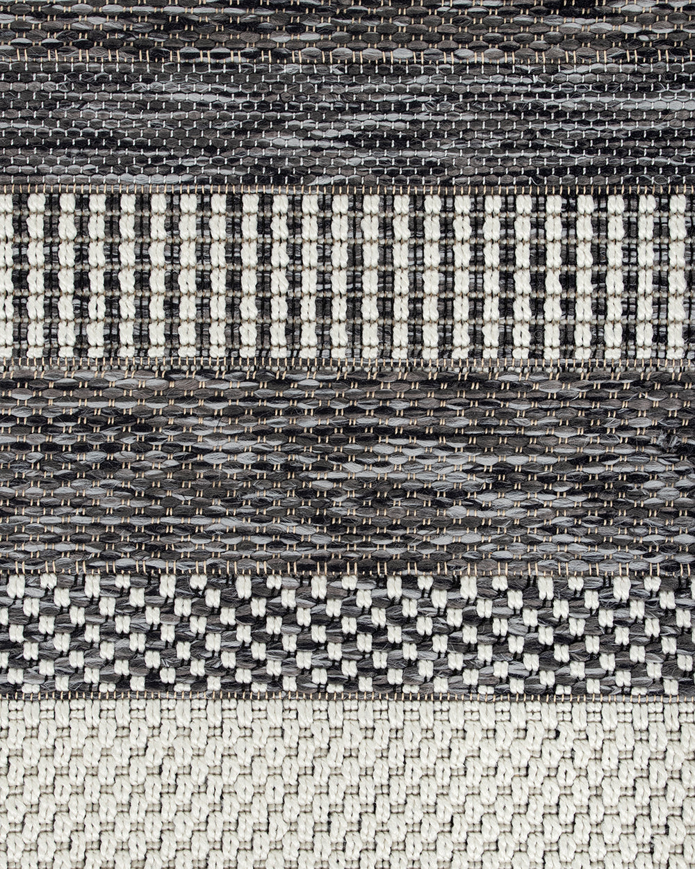 Floor Rug - Cape Cod Baltimore Black (200 x 290cm) - OLLO