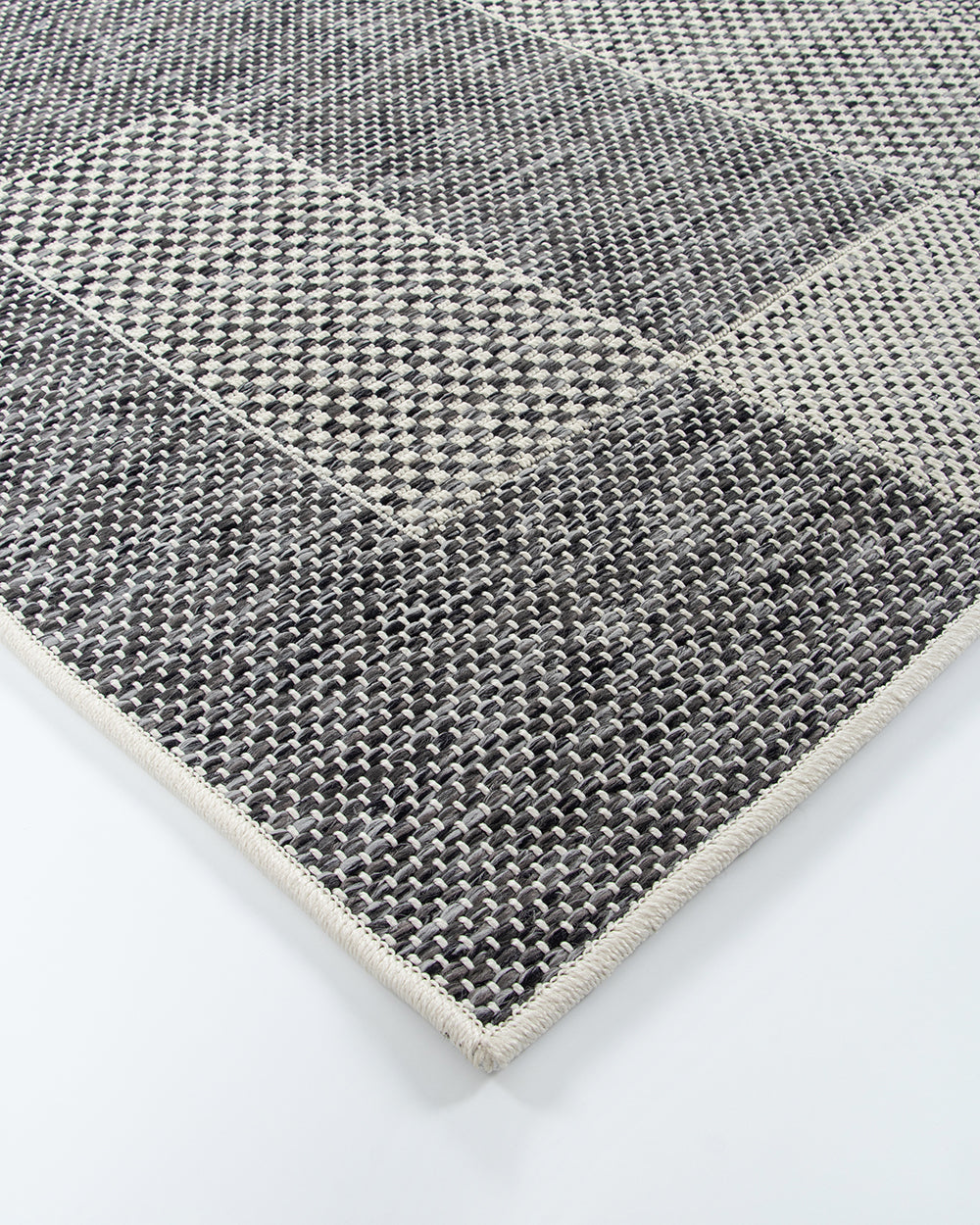 Floor Rug - Cape Cod Ardmore Black (200 x 290cm) - OLLO