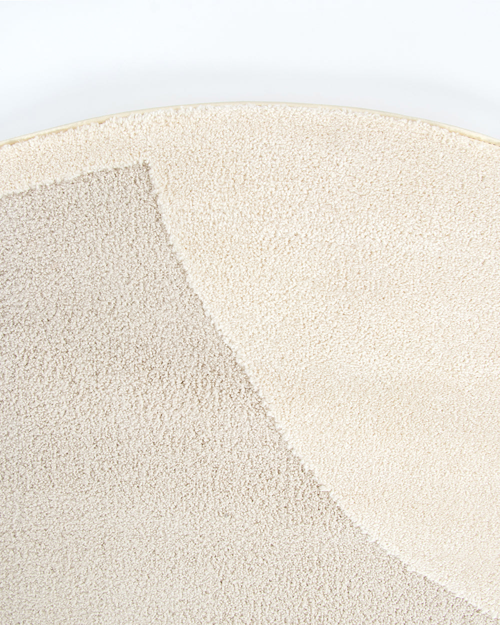Floor Rug - Lumiere Marceau Ivory (240cm dia) - OLLO